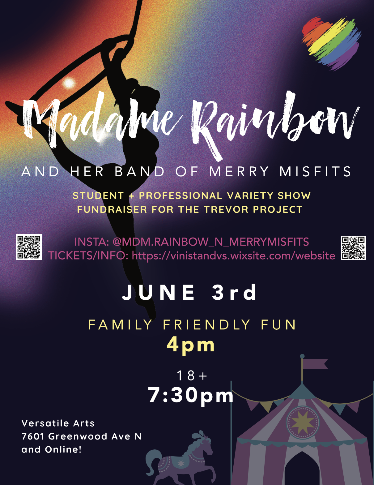 Madame Rainbow and Her Band of Merry Misfits